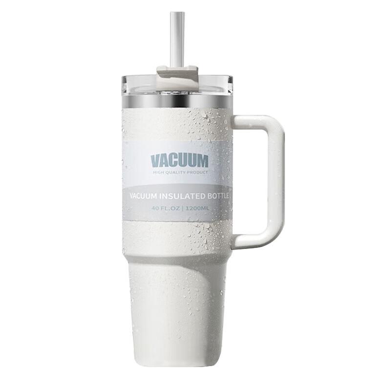

Kapoboton Large Capacity 304 Stainless Steel Insulated Tumbler with Straw
