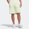 Adidas Neo Solid Color Lace-Up Casual Straight Shorts Unisex Bottoms Light-Green HS6823