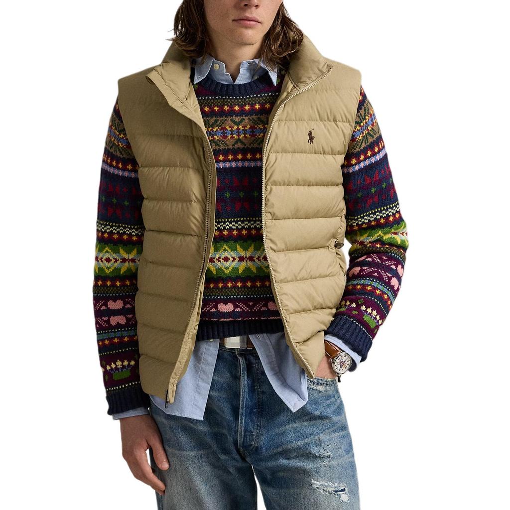 Polo Ralph Lauren Gilet trapuntato con logo ricamato 710967775-003