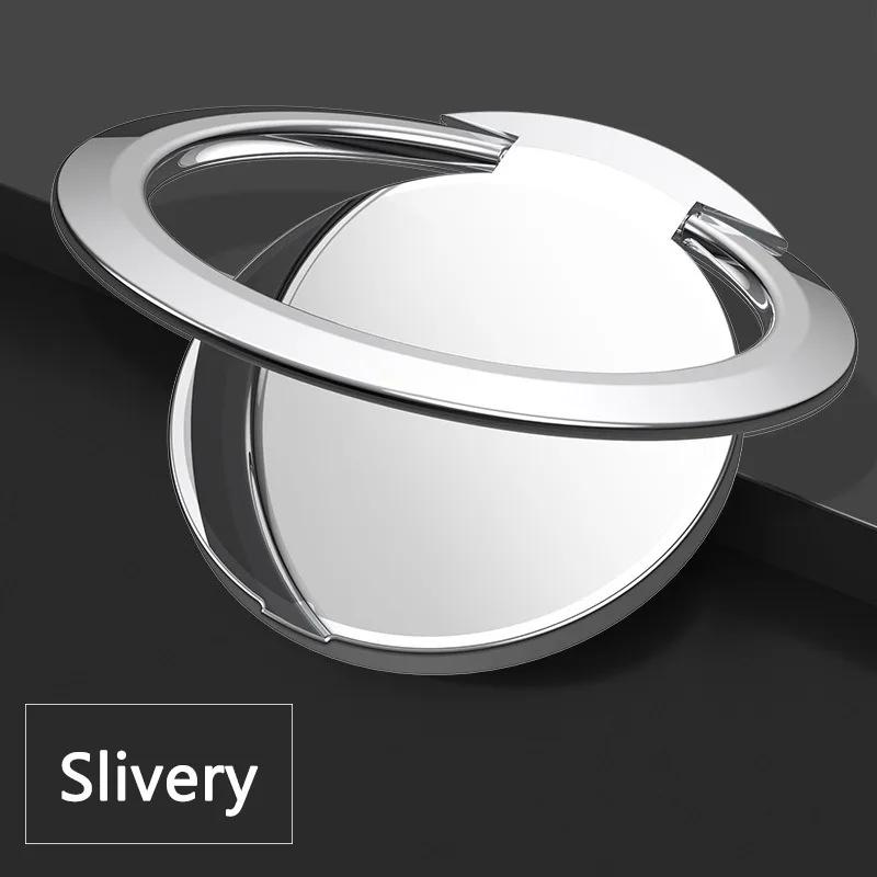 Universal Thin Metal Mobile Phone Holder Foldable Car Bracket  Cellphone Accessories Finger Ring Stand for iPhone Xiaomi