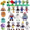 New Plants Vs Zombies Stuffed Toys Sunflower Wallnut Cherry Peashooter Potato Mine Chomper Snow Pea Plush Birthday Gift For Kids