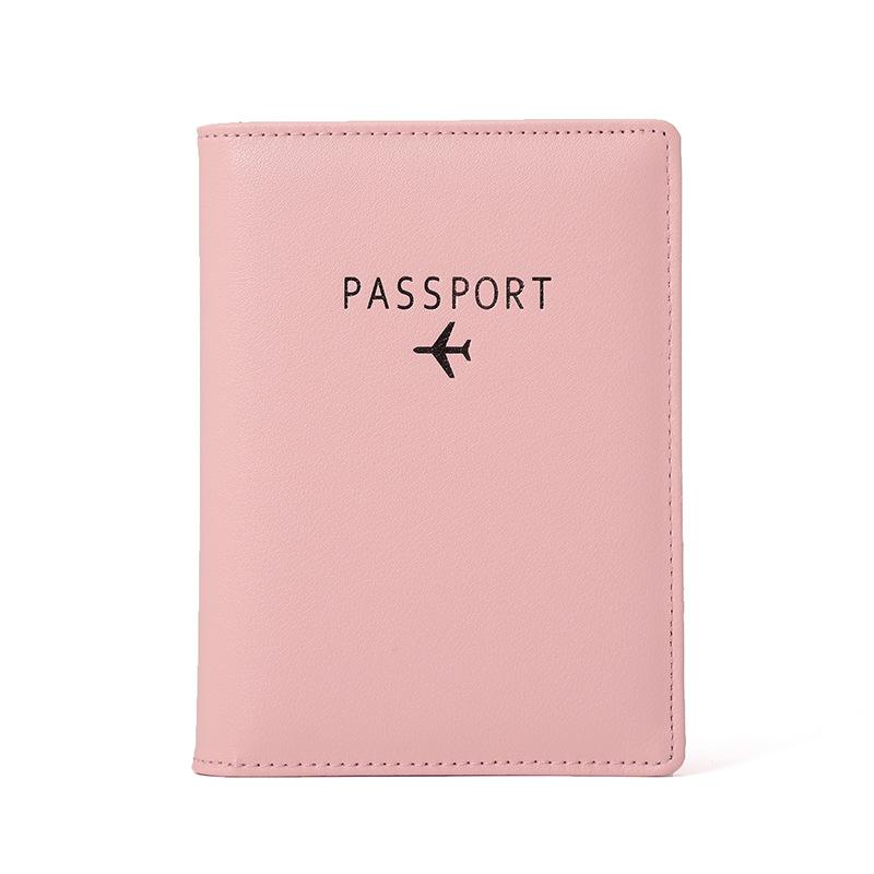 Anti-theft Brush Passport Bag Men and Women Multifunctional ID Bag Travel Wallet Ticket Holder