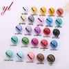 22mm Candy Color Baked Paint Round Pet Collar Bell - Christmas Accessories