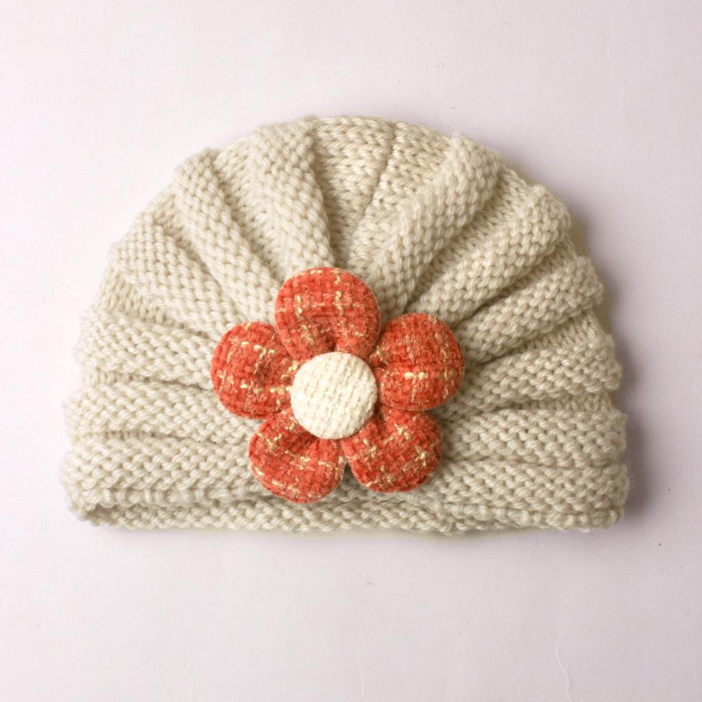 Autumn/Winter Knitted Baby Hat: Warm, Windproof & Comfortable Woolen Cap for Kids