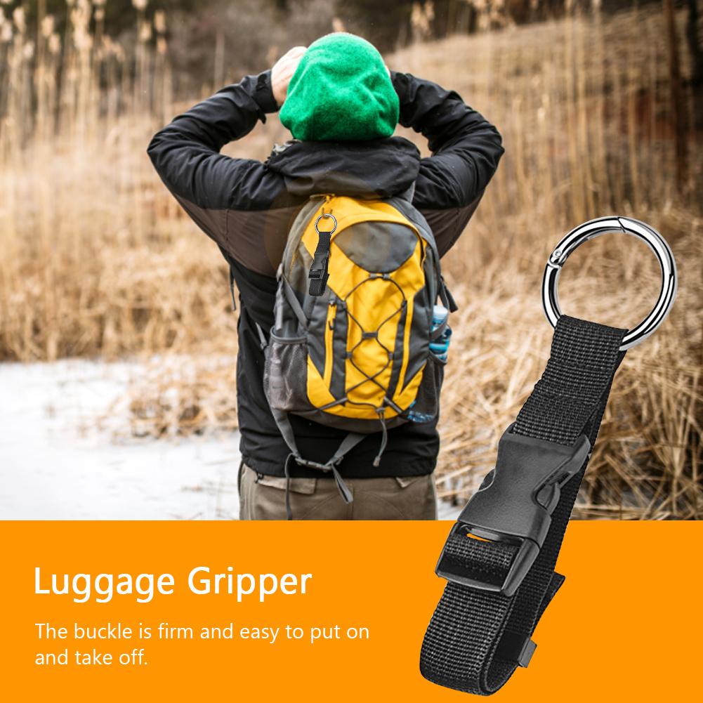 Travel Luggage Fixed Strap with Release Buckle Backpack External Strap Anti-Theft Portable Luggage Strap for Carry On Bags