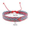 European & American Bestseller: Nepali Handmade Colorful Plaid Lucky Bracelet. Bohemian Style Friendship Bracelet.