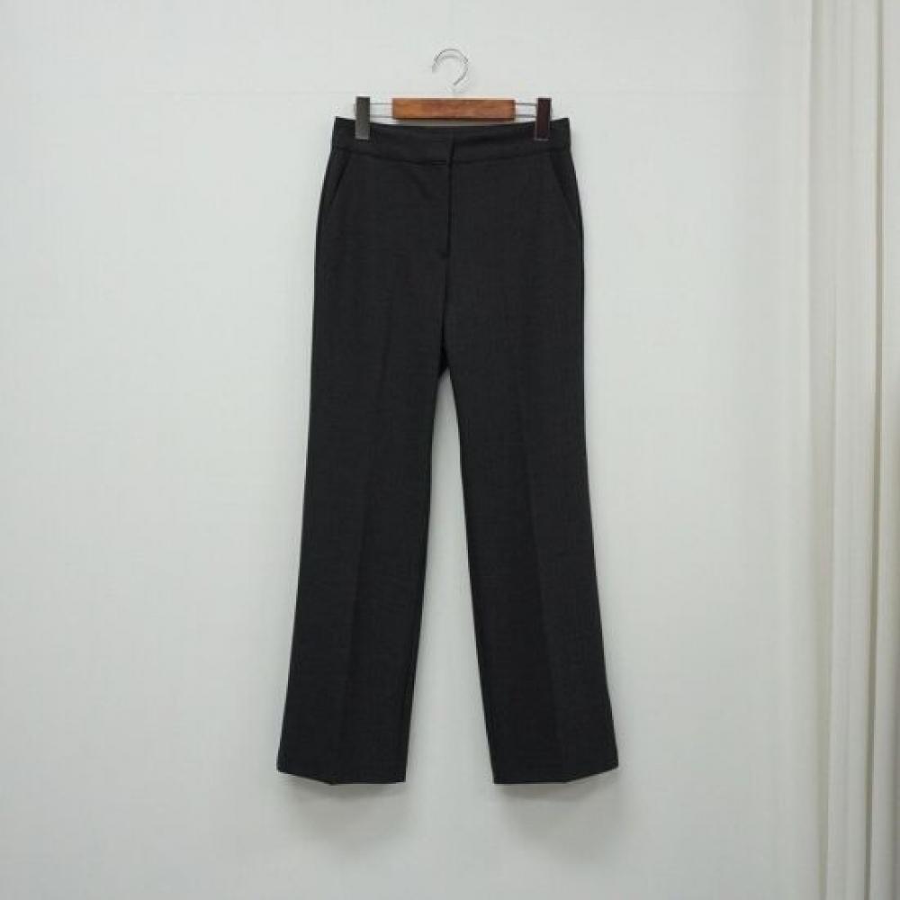 Style Latte Women Herringbone Slack Pants Wool Spandex Formal Trousers