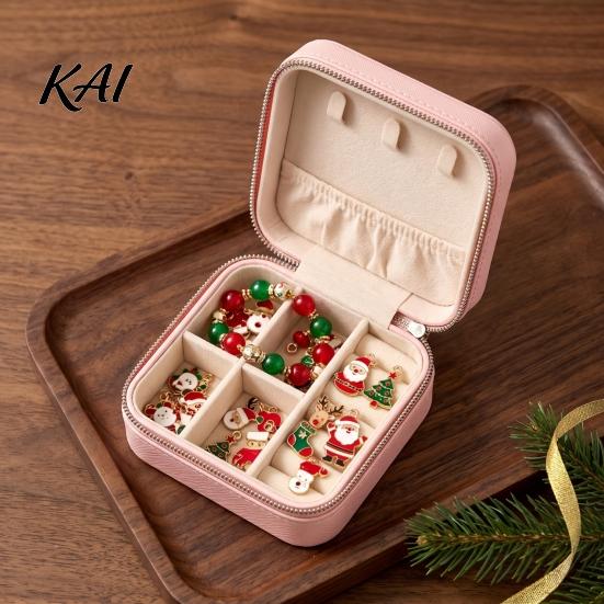 Christmas Countdown Gift Box Advent Calendar 2026 for Girls, DIY Bracelet Making Kit with Holiday Party Jewelry Supplies 24 Days of Charms And