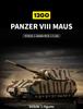 DIY MOC Panzer VII Maus Heavy Tank Armored Vehicle Military Series Building Blocks Bricks Model Set Toys for Kids Gifts