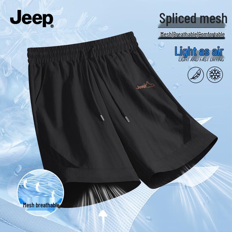 

JEEP Men s American Casual Sports Shorts L