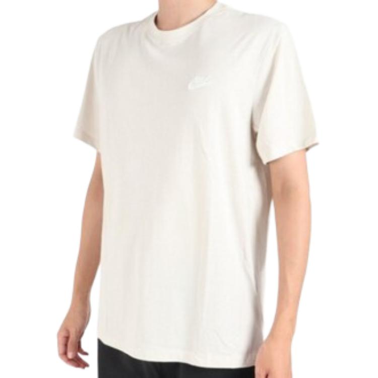 New Nike T Shirts Men's Beige AR4999-073