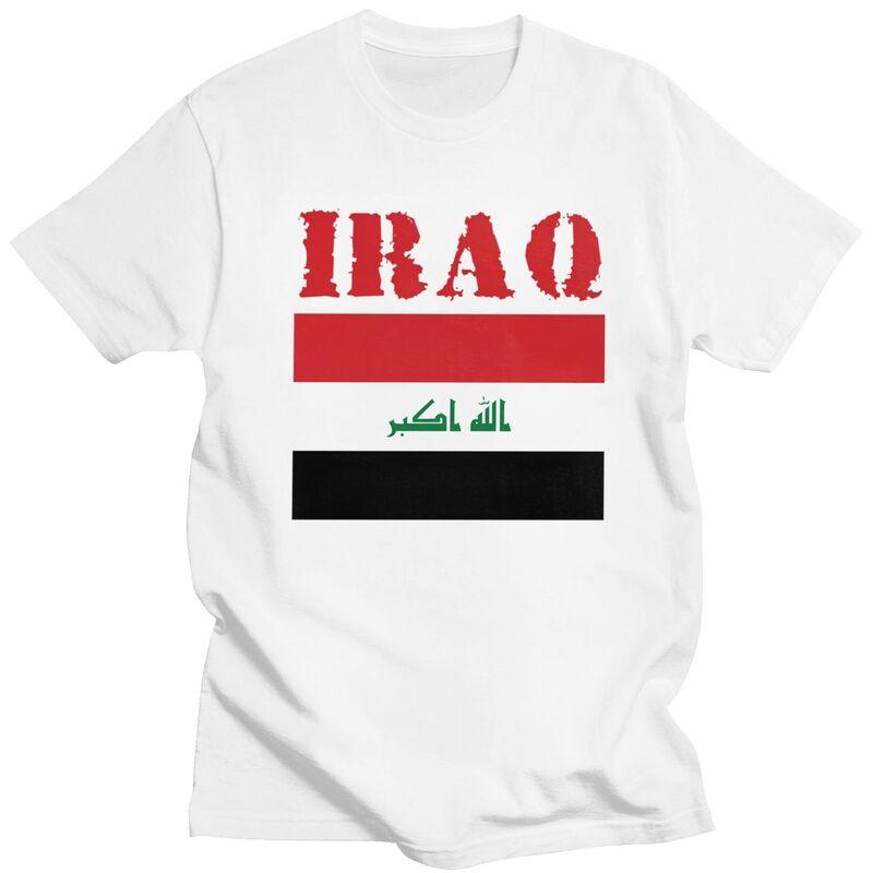 

Custom Iraq Flag T Shirts Men Short-Sleeve T-shirts Casual Tee Pure Cotton Oversized Tshirt Gift - Men s Summer Cotton Graphi... S разноцветный