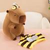 Kapibala Capybara Ugly Cute Doll Kapibala Car Office Air Conditioning Pillow Quilt Nap Blanket Two-in-One