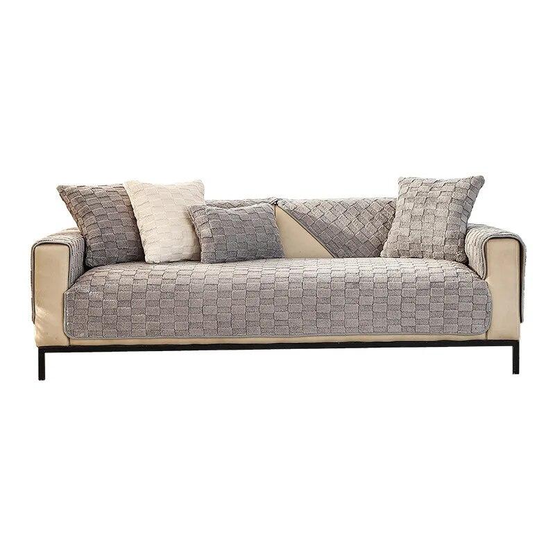 Luxus-Sofakissen für Wohnzimmer, rutschfest, Sofa-Handtuch, Couchbezug, Ecksofa-Schonbezug, Sitzpolster, Heimschutz, 1 Stück