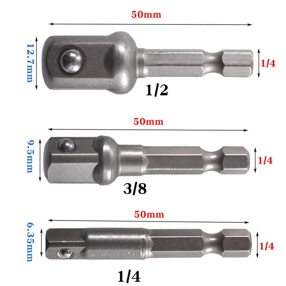 Power Tool Adapter Drill Bits Bar Set Quick Change 1 4 Chuck Spring Loaded Ball Bearing Standard Drill Chucks 1 4 Shank