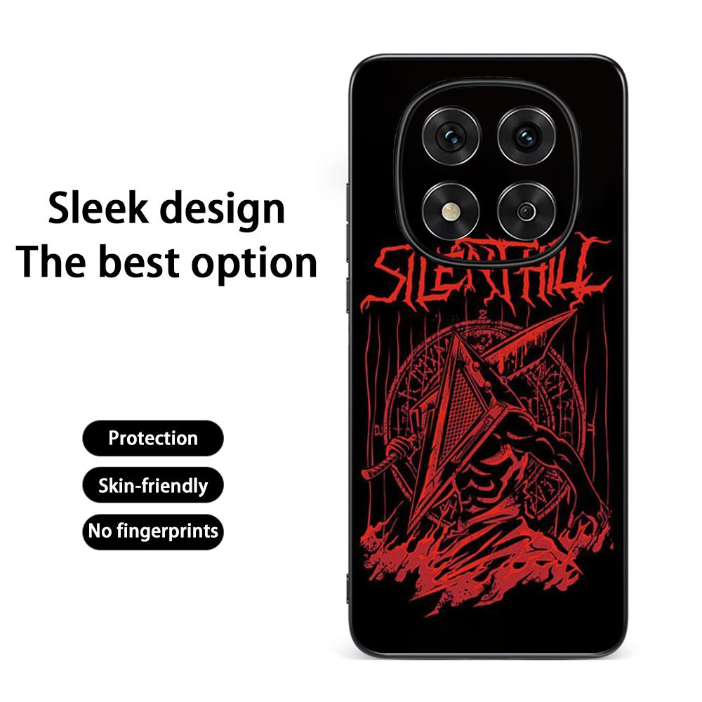 

Классический триллер Пирамидоголовый Silent Hill Чехол для телефона Для Redmi Note 14 13 12 11 Pro Plus S 5G 14C A3 Мягкий черный чехол для телефона Redmi Note11ProPlus