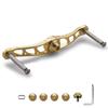 Used New HEIGHTEN 88/90/105/115/120/130mm Bait Reel Handle (No Knob) 70 Aviation Aluminum For Shimano Daiwa Abuka Lucia General Bait Reel (Gold
