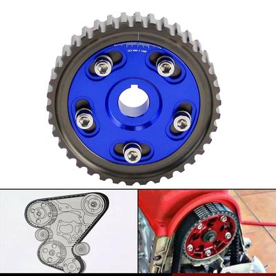 Adjustable Cam Gears Pulley Timing Gear For Honda Civic D15 D16 SOHC D-SERIES 88-00 Del Sol 93-97 Blue-A54R