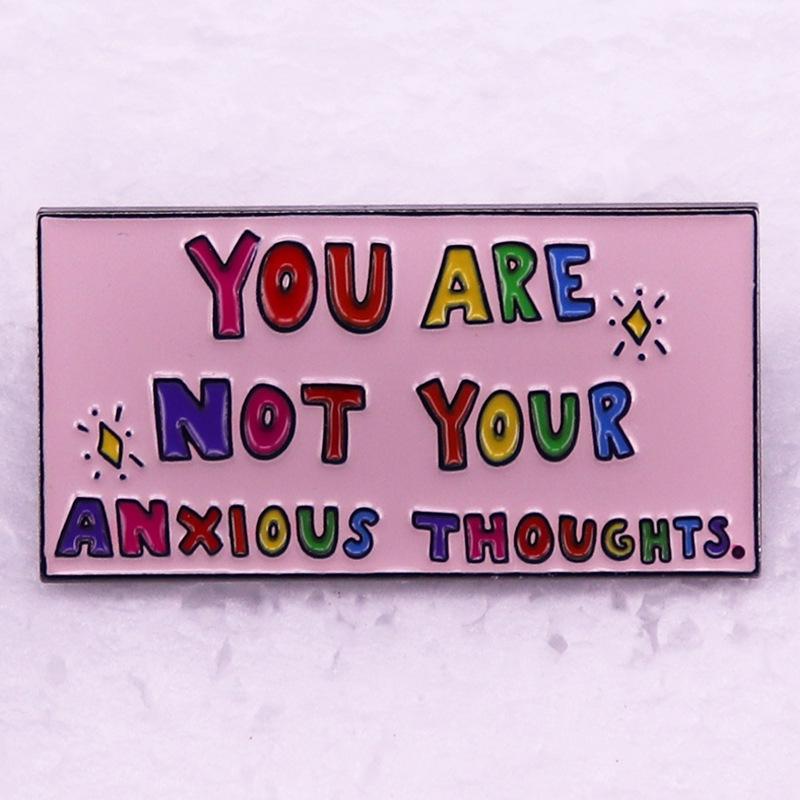 Calm Mind Brooch: You Are Not Your Anxiety
