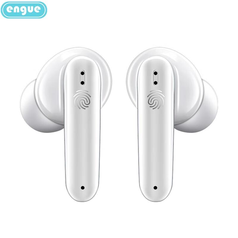 Engue Dual-Mic ENC Noise Cancelling Bluetooth Earphones