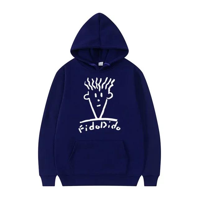 

2025 Autumn/Winter Casual Fashion Hoodie Men s Sports Shirt Fido Dido Popular Beverage Printed Street Clothing Warm Top S