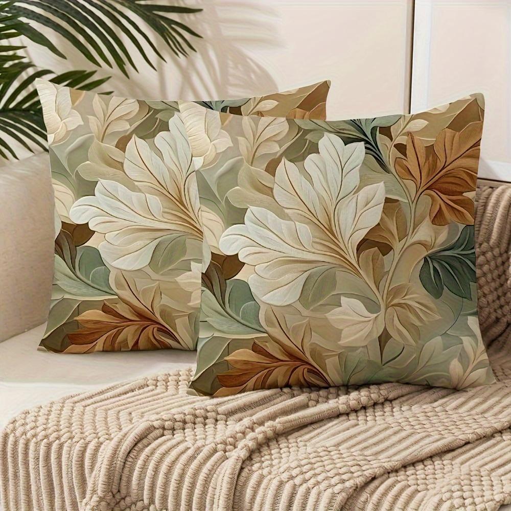 

Nordic Luxury Print Design Throw Pillowcase, Bedroom, Bedside Pillow Cover, Soft And Comfortable Home Decoration