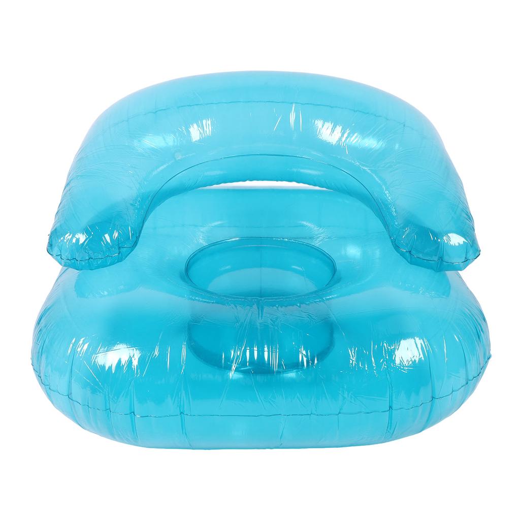 Inflatable   Sofa - Portable PVC Transparent Sofa St,Ergonomic Blow Up Ch , Inflatable Couch for Indoor Bedroom Balcony Outdoor Garden Pool Relaxa