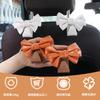 Headrest Hooks, Car Seat Hooks, Plastic, Load Capacity 22.0 Lbs (10 Kg), Cute Ribbon,