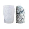 Sturdy Silicone Cygnus Girl Candle Mould for Creating Elegant Christmas Decorations and Gift