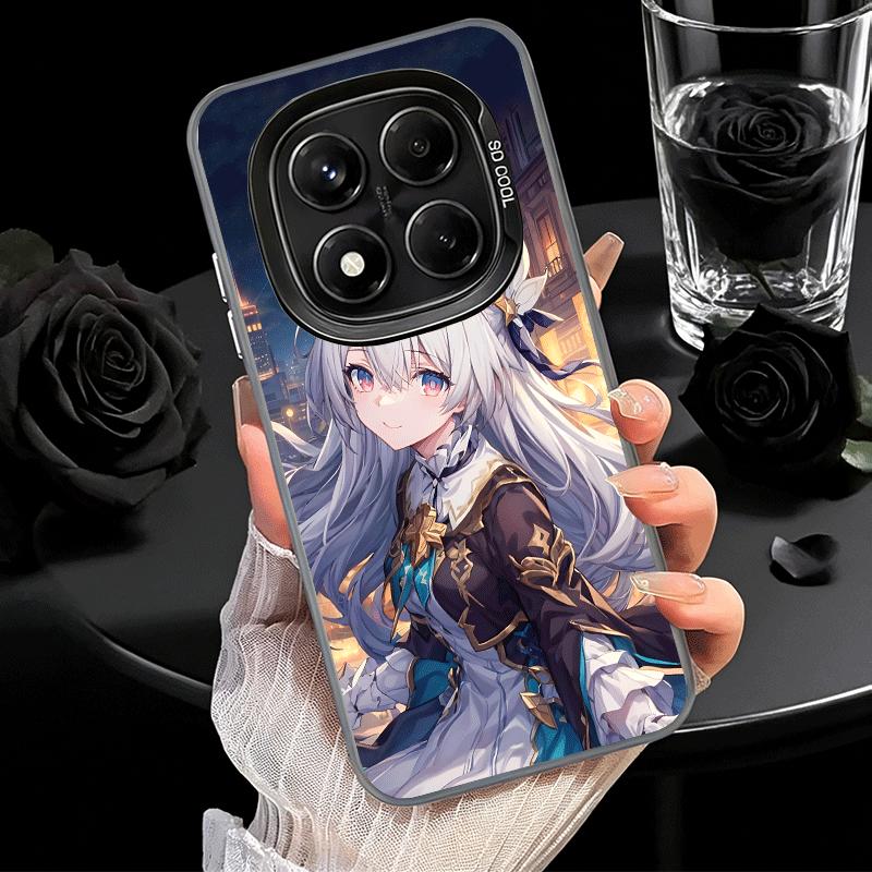 Honkai Star Rail Firefly Weiche Handyhülle für Xiaomi Redmi Note 13 14 15 Pro Plus 12S 12 11S 11 11T 10S 10 Stoßfeste Rückabdeckung