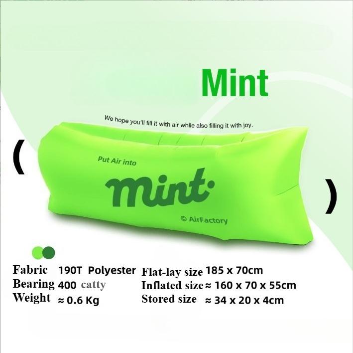 Outdoor Tragbares Aufblasbares Sofa Faltbares Strandpark Aufblasbares Bett Grasland Musikfestival Campingzubehör Geburtstagsgeschenk