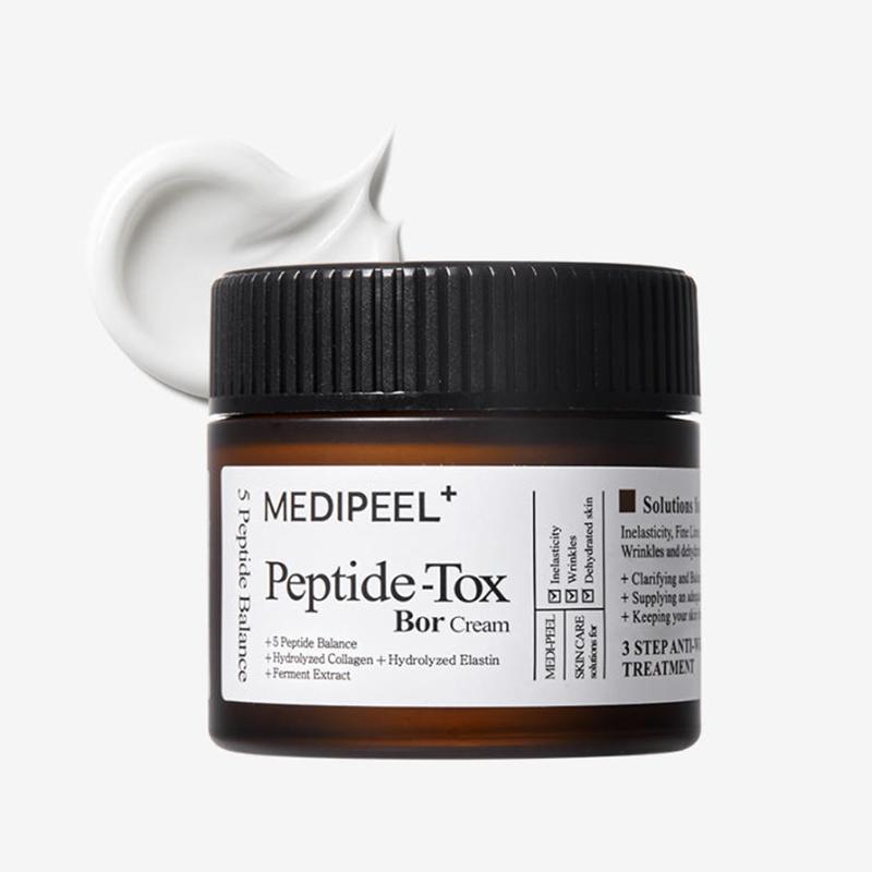 

MEDI-PEEL Peptide Tox Bor Cream – Firming & Wrinkle Care Moisturizer (50 g)