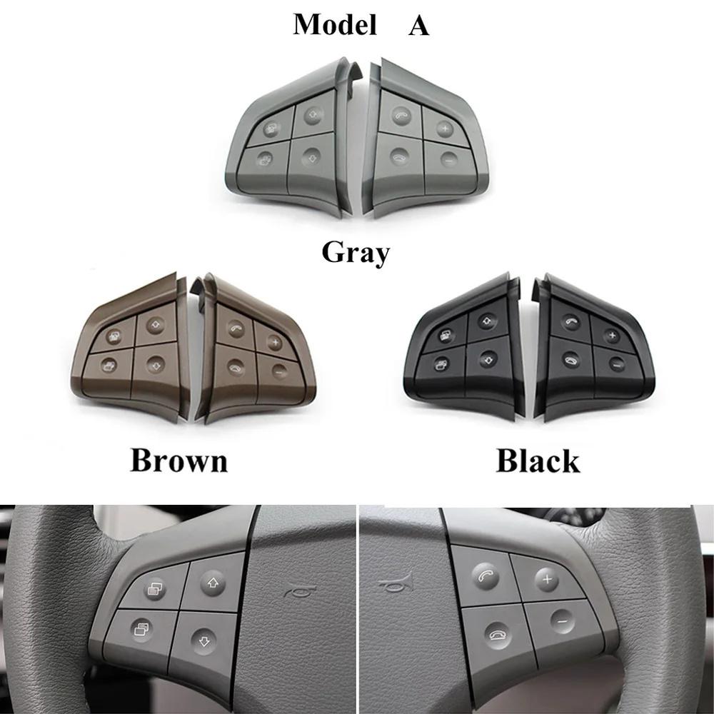 1 Pair 4 Buttons Steering Wheel Control Switch Fit for Mercedes W164 W251 W245