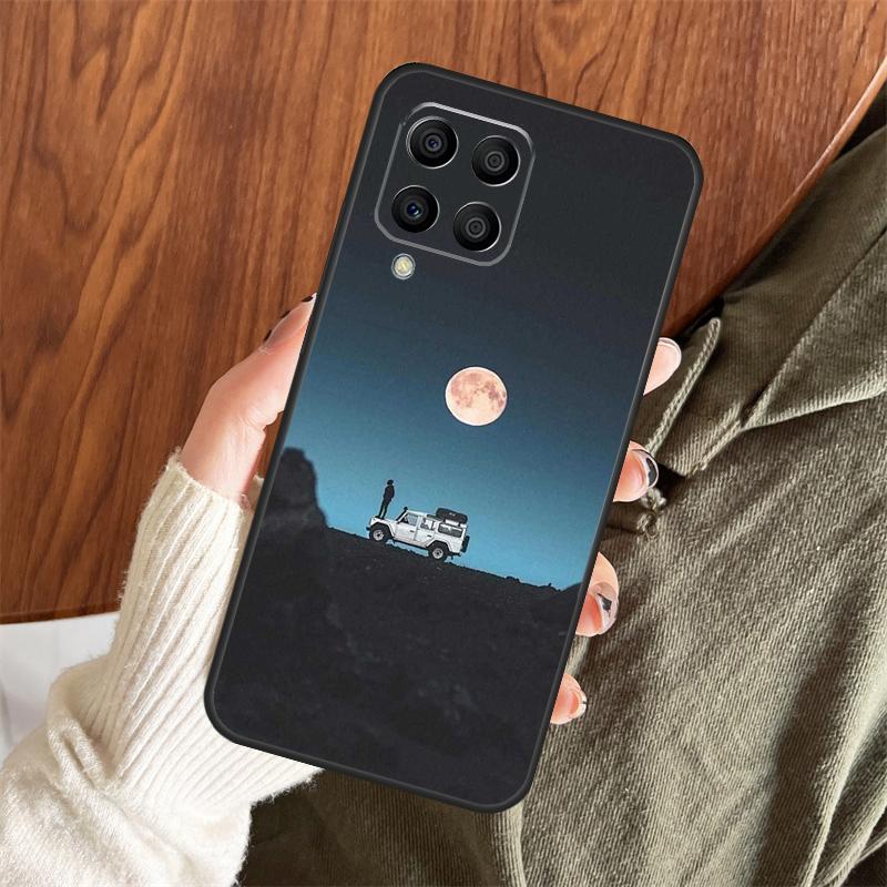 Funda Camping Naturaleza Montaña Para Samsung Galaxy M14 M34 M54 M12 M32 M52 M15 M11 M13 M06 M16 M36 M56 M31 M53 M35 M55