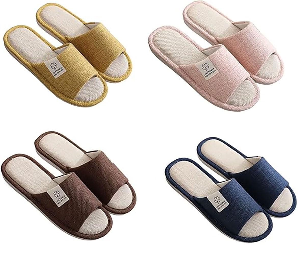 

CHFUDUO Милый набор домиков в скандинавском стиле для и Стильный домашний для комнат и и Зимние японские тапочки для обуви, 4, Гостей, Женские Мужские, Моющиеся,