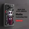 QUENTE Capa de Celular O Estranho Mundo de Jack Para iPhone 17 16e 16 15 14 13 12 11 Mini Pro Air Max X XR XSMax 7 8 6 Plus Fosca