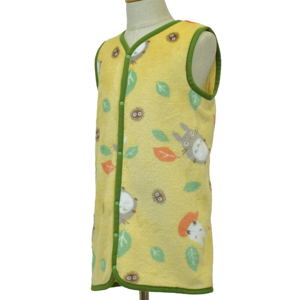 Marushin 2way Sleeper Ghibli My Neighbor Totoro Totoro and Fallen Leaves Warm Goods for Children H59 X W36cm Cute Fluffy Stylish Cold Weather Goods