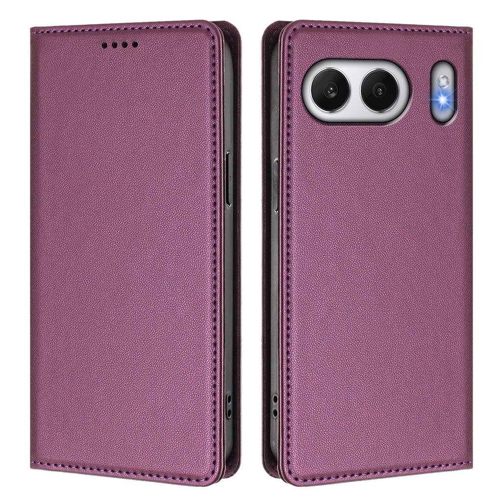 For OnePlus Nord 4 Leather Wallet Case Magnetic Closure RFID Blocking Phone Cover