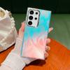 For Samsung Galaxy S24 Ultra Electroplating Case Silicone+PC IMD Laser Effect Phone Cover