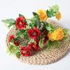 Artificial Chrysanthemum Wedding Decor With Lifelong Faux Flowers For Outdoor Celebrations