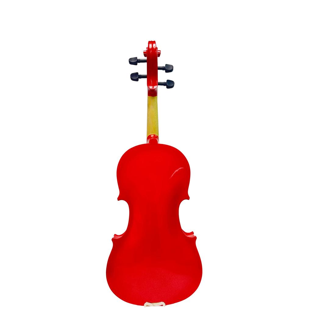 This Bright Red 44 Full-size Violin Set Is Perfect for Adult Beginners. It's a Great Starter Set for Beginner, Advanced, and Even Professional