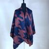Autumn and Winter Thickened Warm Cloak Versatile Imitation Cashmere Plaid Jacquard Shawl Scarf Women
