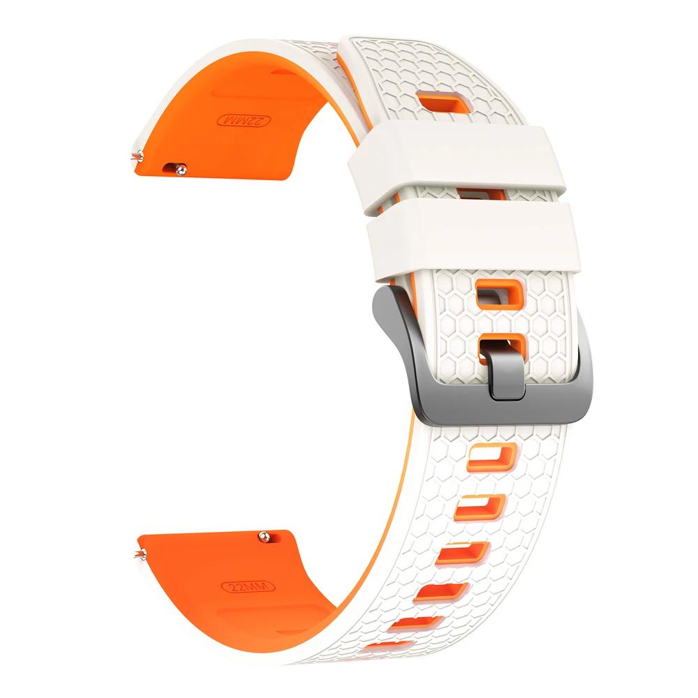 22mm Smartwatch Armband für COROS APEX 4 42mm 2 Pro 46mm/PACE Pro 3 Weiches Silikon Uhrenarmband für COROS PACE 4 Sport Armbänder