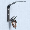 Motorcycle Helmet Hook Rack Cycling Equipment Rack Stable Load-bearing Wall Mount Hanger for Helmets Hats Bags Keys