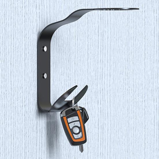 Motorcycle Helmet Hook Rack Cycling Equipment Rack Stable Load-bearing Wall Mount Hanger for Helmets Hats Bags Keys
