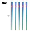 Iridescent Titanium Plated Stainless Steel Chopsticks