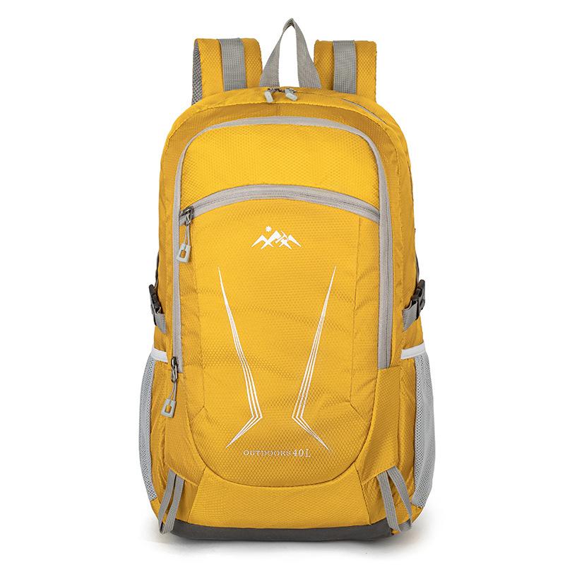 Hiking and Mountaineering Bag Breathable and Pressure-reducing Multi-function Camping Sports Bag Water-proof Short Trip Backpack