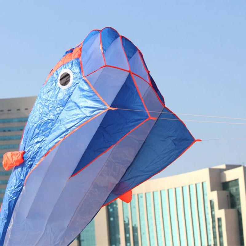Stunning 3d Giant Dolphin Kite In Blue Ultimate Outdoor Fun For All Ages