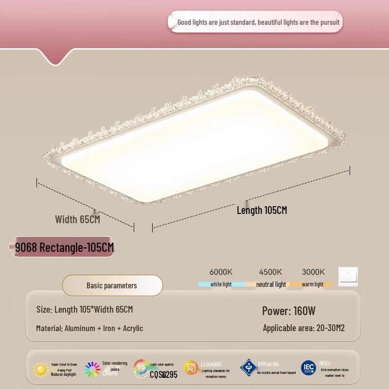 Xuanyong Cream Style Ceiling Light
