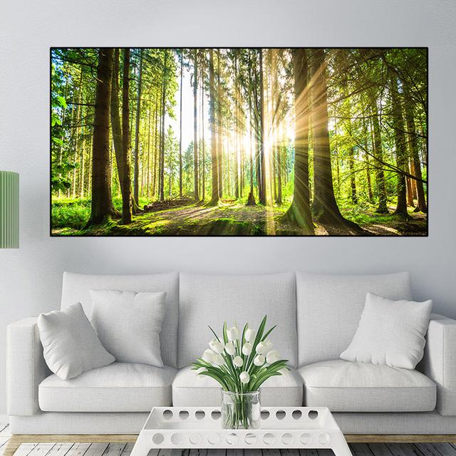 

Маки Квіти Плакати та принти Картини на полотні Пейзаж Настінні картини для вітальні Сучасний домашній декор Куадрос Без рамки 20x40cm No Frame